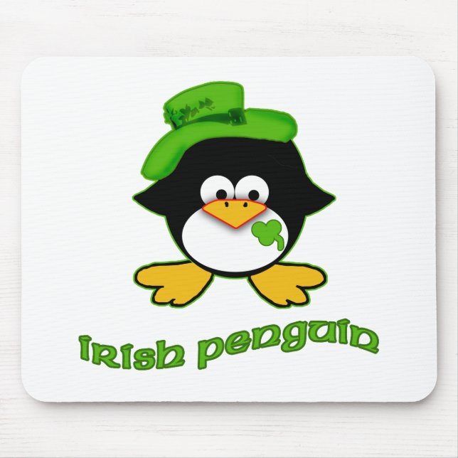 Baby-Iren-Pinguin Mousepad (Vorne)