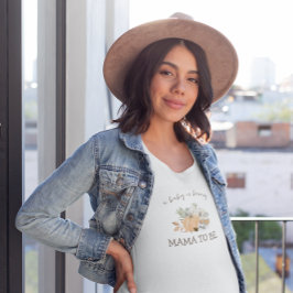 Baby is Brewing | Autumn Coffee Mama to Be T-Shirt