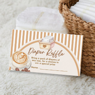 Baby Is Brewing Coffee Baby Shower Diaper Rüsche Begleitkarte