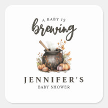 Baby Is Brewing Halloween Baby Shower