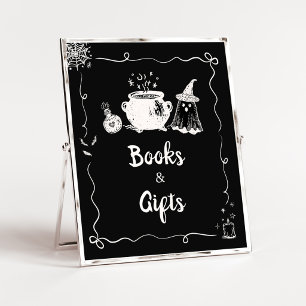 Baby is Brewing Halloween Bücher und Geschenke Sch Poster