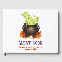 Baby is Brewing Halloween Shower Gästebuch