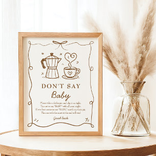 Baby Is Brewing Ne pas dire Baby Game Poster