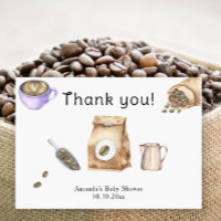 Baby ist Break Coffee Vielen Dank