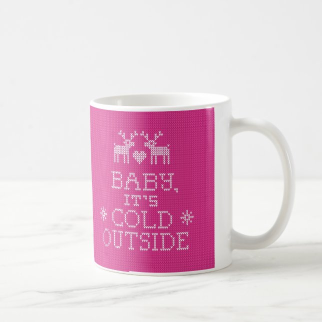 Baby ist es kalte äußere kaffeetasse (Rechts)