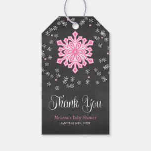 Baby ist es kalte äußere rosa geschenkanhänger