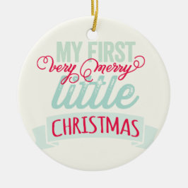 Baby ist mein sehr fröhliches, kleines Niedliches  Keramik Ornament