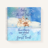 Baby It's Cold Outside Arctic Animals Baby Shower