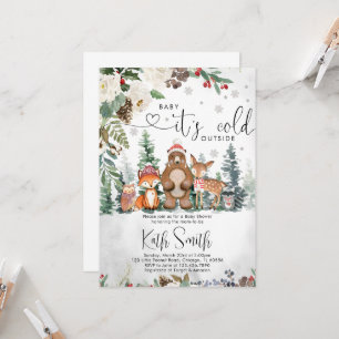 Baby It's Cold Outside Babyparty-Einladung Einladung