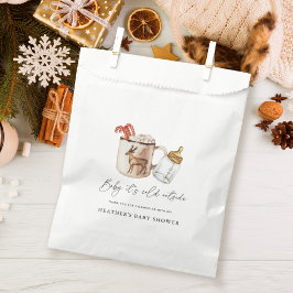 Baby It's Cold Outside Cosy Winter Baby Dusche Geschenktütchen