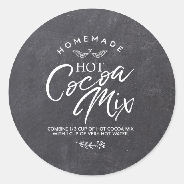 Baby it's Cold Outside - Hot Cocoa Mix Étiquettes (Devant)