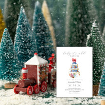 Baby It's Cold Outside Weihnachtsbaum Baby Shower