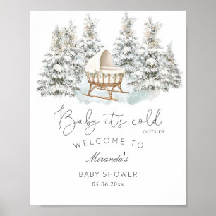 Baby It's Cold Outside Willkommen Poster