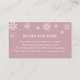 Baby It's Cold Outside Winter Shower Book for Baby Begleitkarte