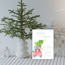 Baby It's Cold Outside Woodland Animal Baby Shower