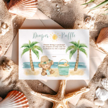 Baby It's Warm Outside Beach Baby Windel-Raffle