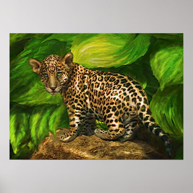 Baby Jaguar Poster (Vorne)