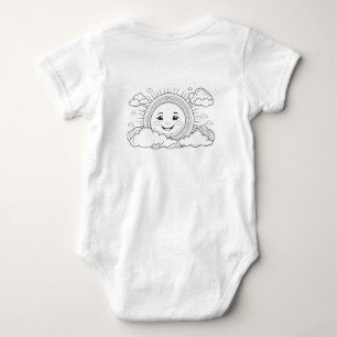 Baby-Jersey-Bodyanzug Baby Strampler