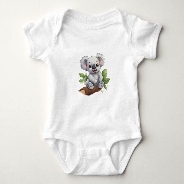 Baby Jersey Bodysuit Baby Strampler (Vorderseite)