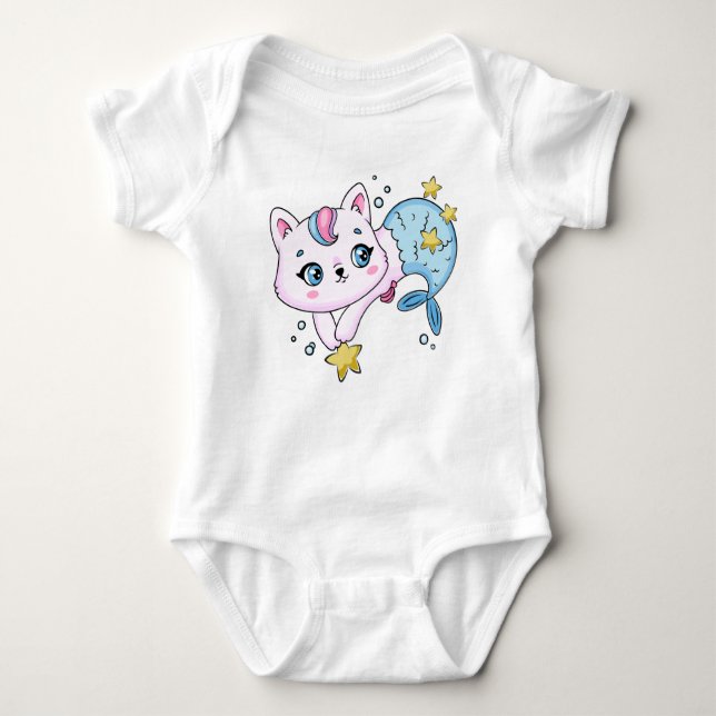 Baby Jersey Bodysuit Baby Strampler (Vorderseite)