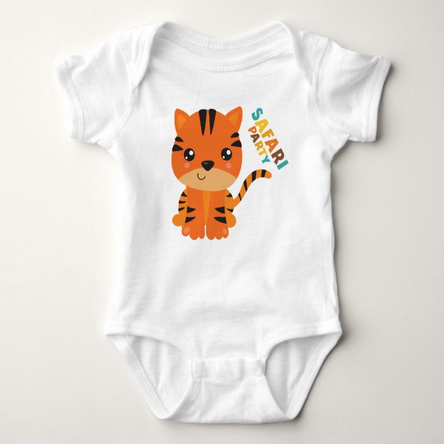 Baby Jersey Bodysuit Baby Strampler (Vorderseite)