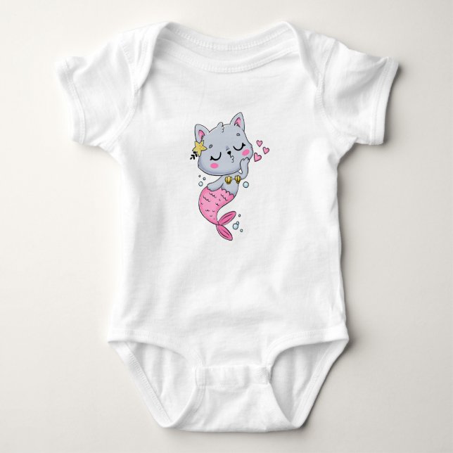 Baby Jersey Bodysuit Baby Strampler (Vorderseite)