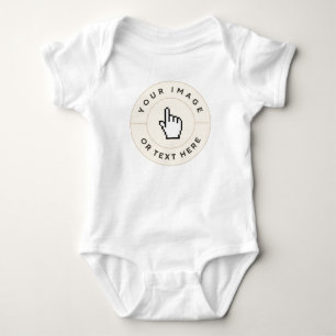 Baby Jersey Bodysuit - Benutzerdefiniert (Bild/Tex Strampler