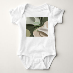 Baby Jersey Bodysuit in stilvoller Grafik Strampler