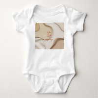 Baby Jersey Bodysuit in stilvoller Grafik