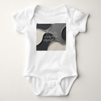 Baby Jersey Bodysuit in stilvoller Grafik