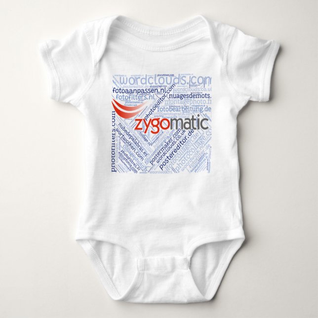 Baby Jersey Bodysuit (landscape) Strampler (Vorderseite)
