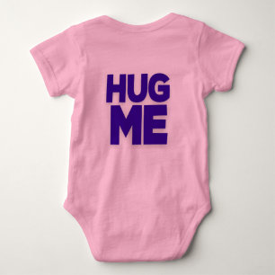 Baby Jersey Bodysuit lila umarmen Strampler