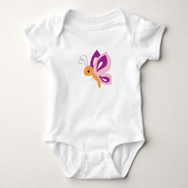 Baby Jersey Bodysuit Strampler (Vorderseite)