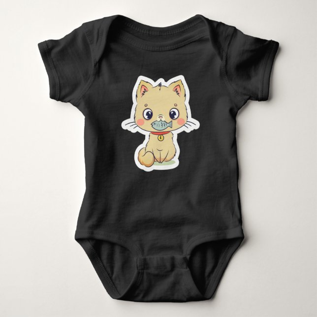 Baby Jersey Bodysuit Strampler (Vorderseite)