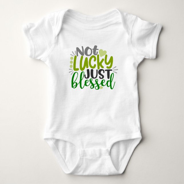Baby Jersey Bodysuit Strampler (Vorderseite)