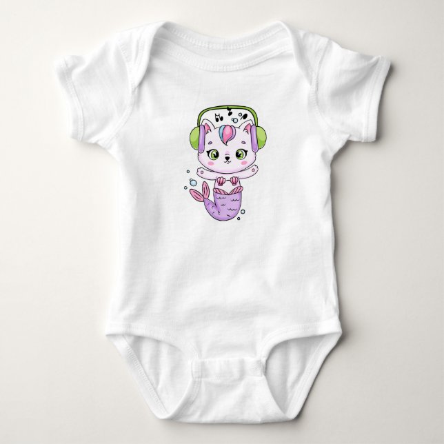 Baby Jersey Bodysuit Strampler (Vorderseite)