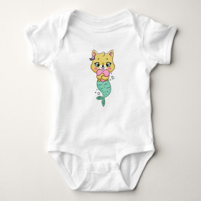 Baby Jersey Bodysuit Strampler (Vorderseite)