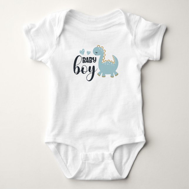 Baby Jersey Bodysuit Strampler (Vorderseite)