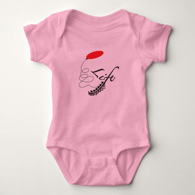 Baby Jersey Bodysuit Strampler (Vorderseite)