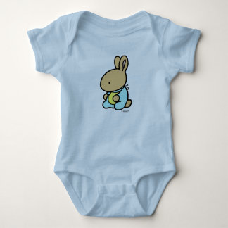 Baby-Jersey-Bodysuit, süßes Häschen Baby Strampler