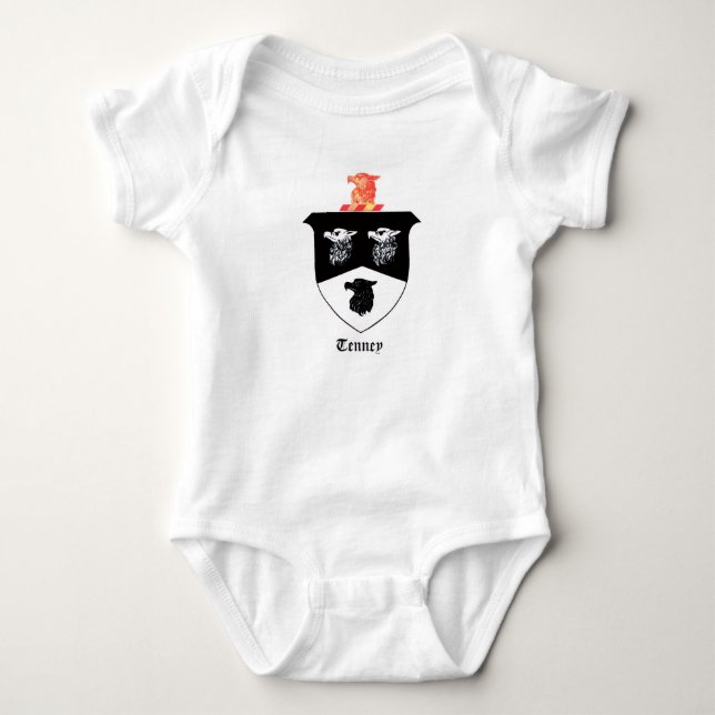 Baby Jersey Bodysuit - Tenney Family Crest Baby Strampler (Vorderseite)