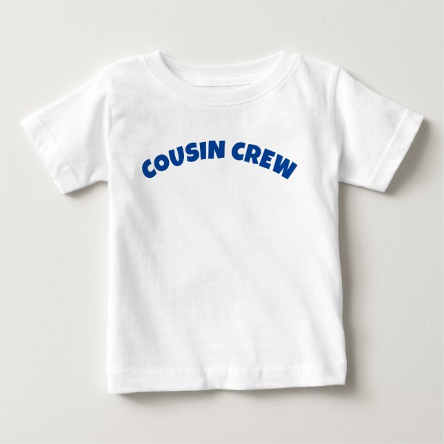 Baby Jersey Cousin Crew T - Shirt (Vorderseite)