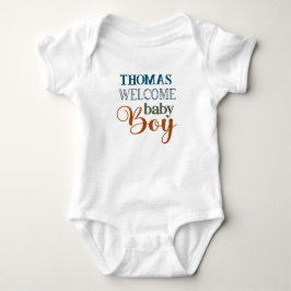 Baby Jersey Personalisiert Bodysuit Baby Strampler