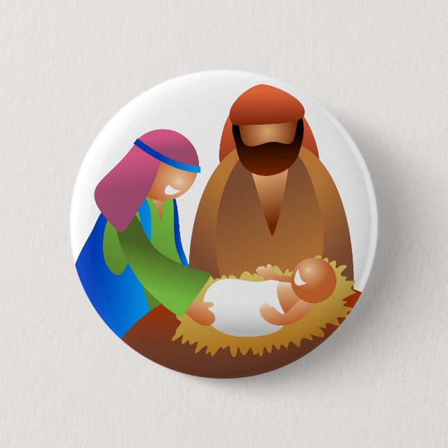 Baby Jesus Button (Vorderseite)