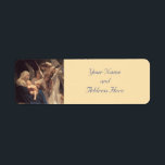 Baby Jesus Christmas Labels<br><div class="desc">Feiern Sie dieses Weihnachtsfest mit dem Meisterwerk der bildenden Kunst des ANGELS,  einem der berühmtesten und geliebten Werke von William Bouguereau,  das 1881 gemalt wurde.</div>