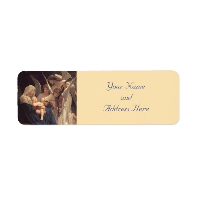Baby Jesus Christmas Labels (Vorne)