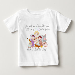 Baby-Jesus-Geburt Christi Baby T-shirt