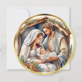 Baby Jesus | Geburtsurlaubskarte Feiertagskarte