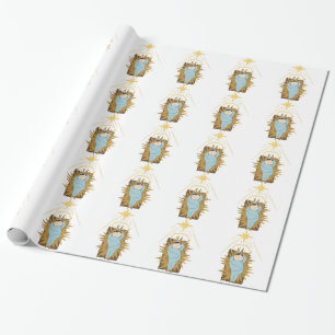 Baby Jesus Geschenkpapier