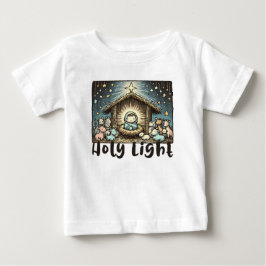Baby Jesus : Holy Light: Sacred Light Baby T-shirt